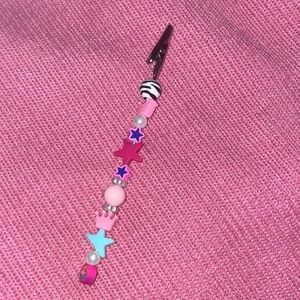 Pink and Blue Star Cutie Clip